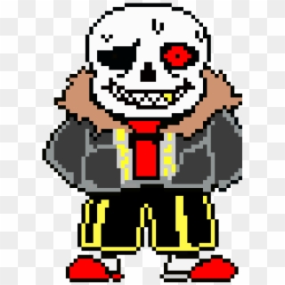 Create Your Own Edgy Sans =) - Underfell Sans Sprite, HD Png Download