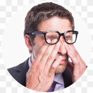 Frustrated - Dry Eye Syndrome, HD Png Download