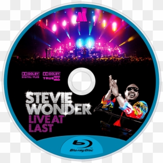Live At Last Bluray Disc Image - Stevie Wonder Live At Last, HD Png Download