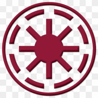Star Wars Republic Symbol - Galactic Republic Png, Transparent Png
