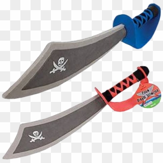 Pirate Scimitar Multi-coloured , Png Download - Foam Pirate Swords, Transparent Png