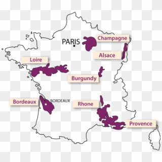 Wine Regions In France - France Wine Tour, HD Png Download