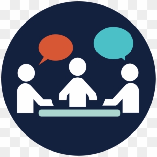 Nutrition And Dietetics - Meeting Round Icon Png, Transparent Png