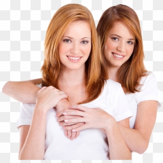 Model Xray - Female Twins, HD Png Download