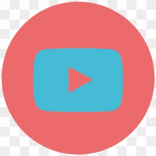 Follow Us On Youtube - Circle, HD Png Download