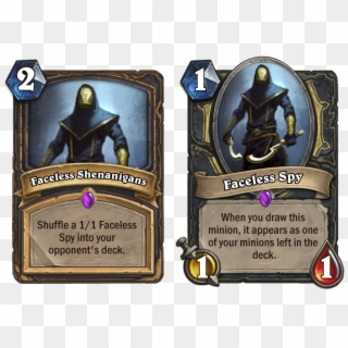 Faceless Spy - Hearthstone Un Goro Cards, HD Png Download