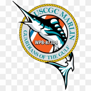 File - Uscgc Marlin - Svg - Florida Marlins Logo Png, Transparent Png