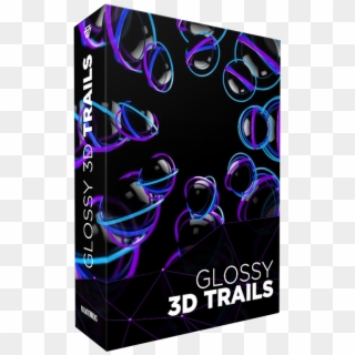 Glossy 3d Trails 30 Vj Loops Pack - Graphic Design, HD Png Download