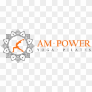 Am Power Yoga And Pilates Logo - Circle, HD Png Download