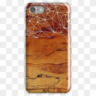 Wooden Wireframe Iphone 7 Snap Case, HD Png Download