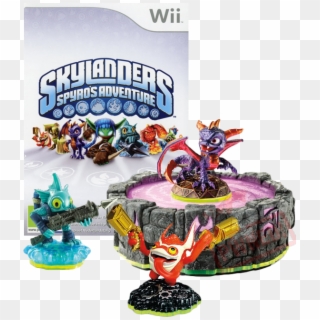 Nintendo Wii Skylanders Spyro Adventure Starter Pack-1 - Skylanders Spyros Adventure Xbox 360, HD Png Download