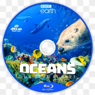 Our Blue Planet Bluray Disc Image - Oceans Our Blue Planet 2018 4k, HD Png Download