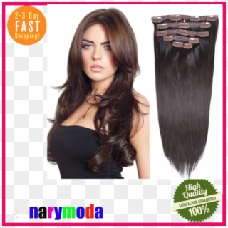 Frequently Bought Together - Brown Black Hair Extensions, HD Png Download
