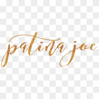 Patina Joe Logo - Calligraphy, HD Png Download
