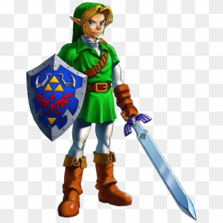 Link Zelda Ocarina Of Time , Png Download - Legend Of Zelda Ocarina Of Time Link, Transparent Png