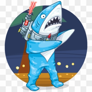 Left Shark - Cartoon, HD Png Download