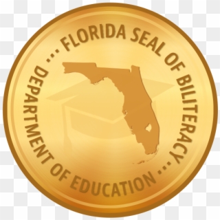 State Seals - Florida Seal Of Biliteracy Program, HD Png Download