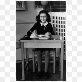 The World's Most Famous Diarist, Anne Frank - Anne Frank At School, HD Png Download
