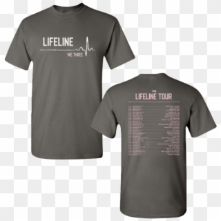 Lifeline Tour Tee - T-shirt, HD Png Download