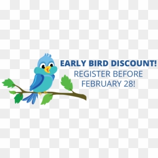 2018 Annual Conference Early Bird Discount - Bird In A Tree Cartoon, HD Png Download