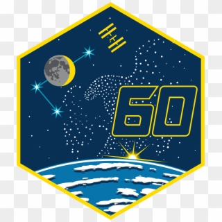 Iss Expedition 60 Patch, HD Png Download
