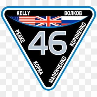 Iss Expedition 46 Patch - Iss Expedition 46 Crew Patch, HD Png Download