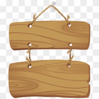 Wood Plank Clip Art - Wooden Tag Vector, HD Png Download