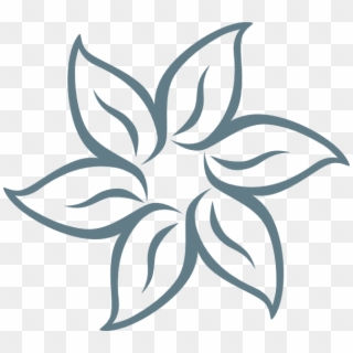 Png - Simple Flower Drawing, Transparent Png