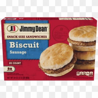 Jimmy Dean® Snack Size Sausage Biscuit Sandwiches, - Jimmy Dean Sausage Biscuits, HD Png Download