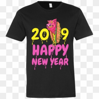 2019 Happy New Year Tee Shirt Design - Active Shirt, HD Png Download