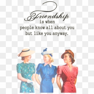 Quirky Quotes By Vintage Jennie - Vintage Best Friend Quotes, HD Png Download