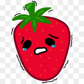 Because His Friend Was In A - Strawberry With Cute Face, HD Png Download