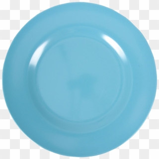 Turquoise Melamine Side Plate Or Kids Plate By Rice - Rice Dk Dinner Plates Melamine, HD Png Download