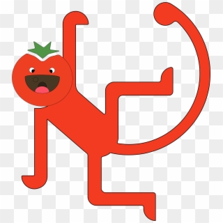 Tomato Monkey - Cartoon, HD Png Download
