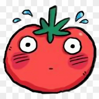 #vegetable #tomato #cute #freetoedit - Cute Tomato Clip Art, HD Png Download