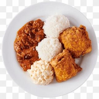 Chili & Chicken Mixed Plate - Steamed Rice, HD Png Download