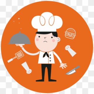 Clipart Restaurant Small Restaurant - Restaurant Industry Icon, HD Png Download