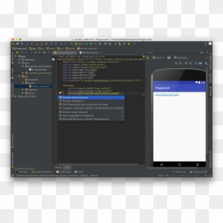 Xml Files Are Not Validated Like Java Code By The Compiler, - Base Code Android Studio, HD Png Download