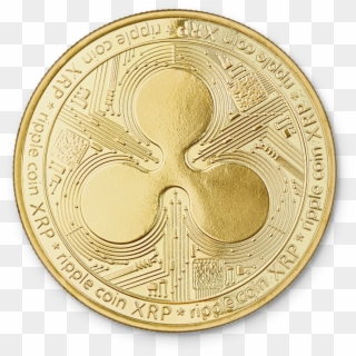 Gold Coins Falling Png - Ripple Coin Png, Transparent Png