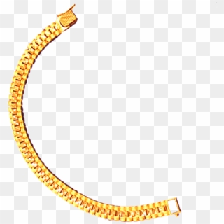 Bracelet Clip Gold - Necklace, HD Png Download