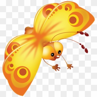 Clipart Resolution 600*600 - Butterfly Animated 3, HD Png Download