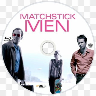 Matchstick Men Bluray Disc Image - Matchstick Men Movie Poster, HD Png Download