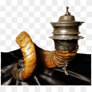 Antique Ram Horn And Pewter Snuff Mull, Victorian Table - Still Life Photography, HD Png Download