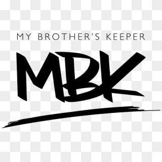 Mbklogo Black - My Brother's Keeper, HD Png Download