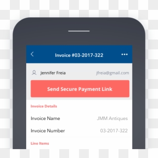 Partner With Paysimple - Payment Receipt Mobile Screen, HD Png Download