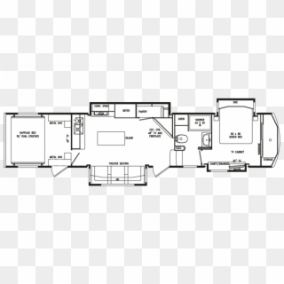 2020 Full House Jx390 Floor Plan Img - Floor Plan, HD Png Download