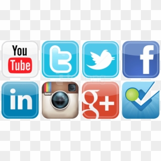 Social Media Clipart Png - Social Media Logo Clipart, Transparent Png