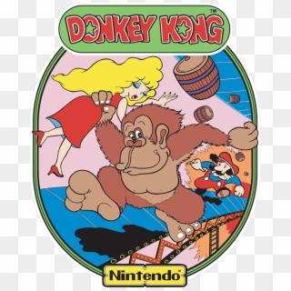 Super Mario Wiki Β - Donkey Kong Arcade Decal, HD Png Download