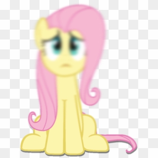 Blurry, Face, Fluttershy, Looking Up, Reference, Sad, - Mlp Sad, HD Png Download