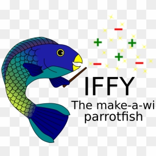 This Free Icons Png Design Of Iffy, The Make A Wish - Parrot Fish Clip Art, Transparent Png